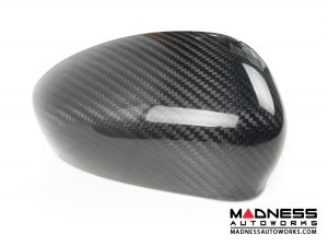 FIAT 500 Mirror Covers - Carbon Fiber 